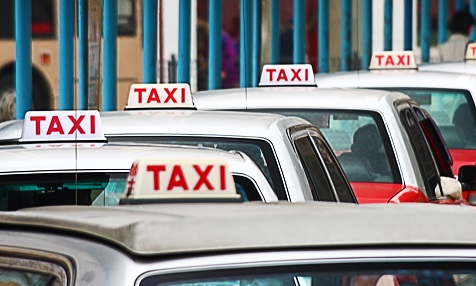 Taxistreik in Jerez