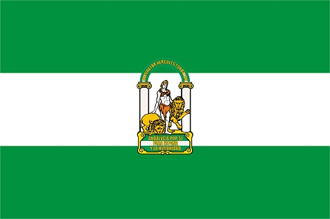 Andalusien-Flagge