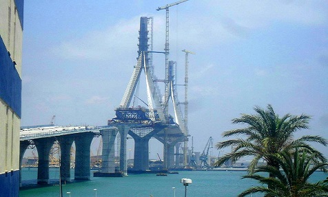 Neue Brücke in Cádiz